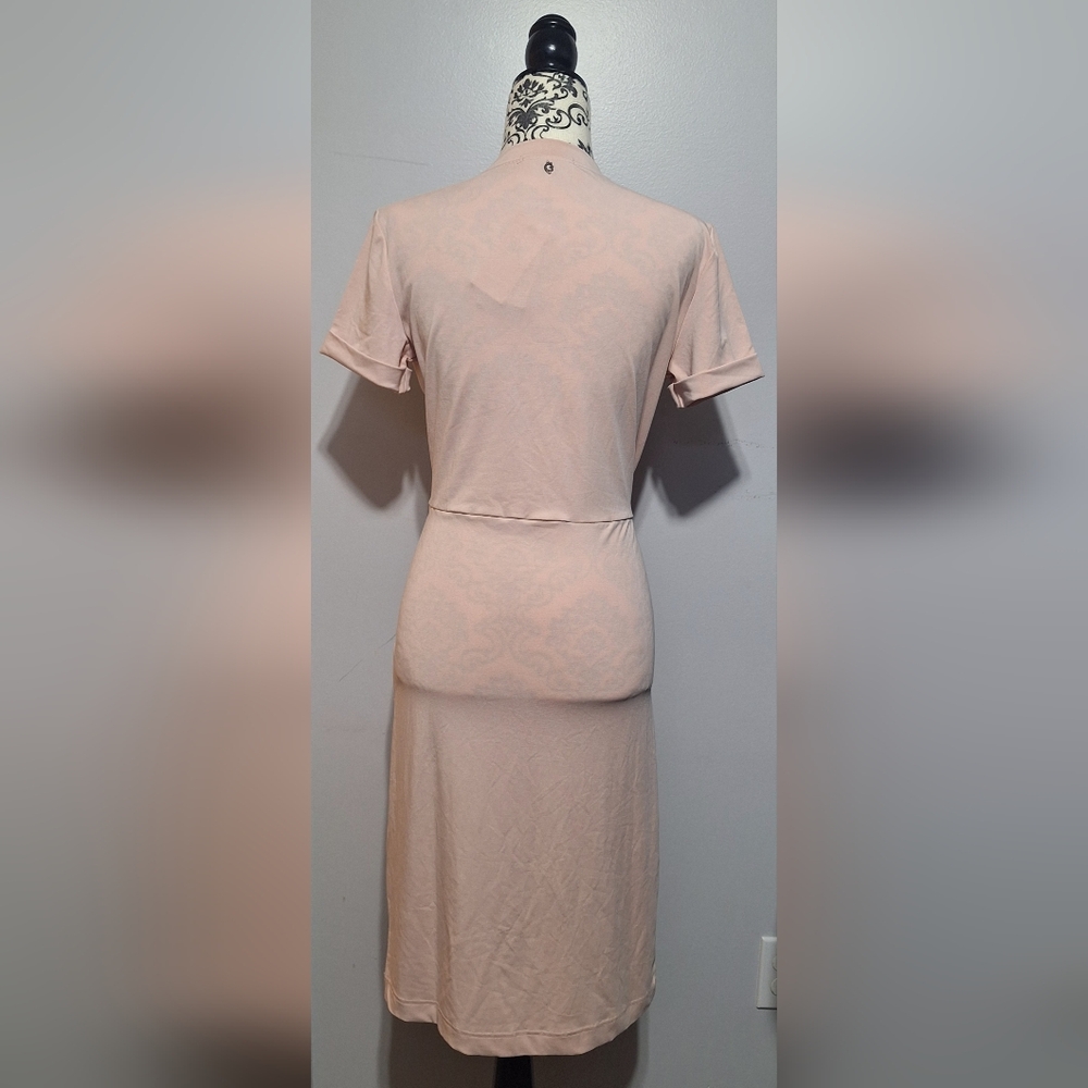 NWT Sm Guess Soft Pink Midi Dress - Picture 8 of 8